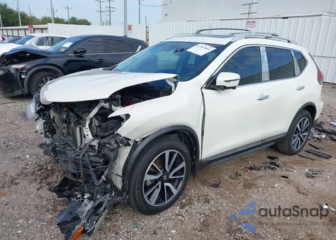 2019 Nissan Rogue Sl z USA, uszkodzony, nr VIN 5N1AT2MT7KC759091